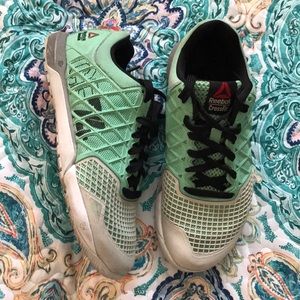 Turquoise and White CrossFit Nanos